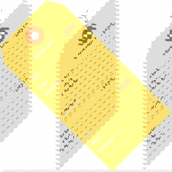 Inspection Tag: Cardstock